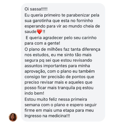 Depoimento de aluna VemMED 25