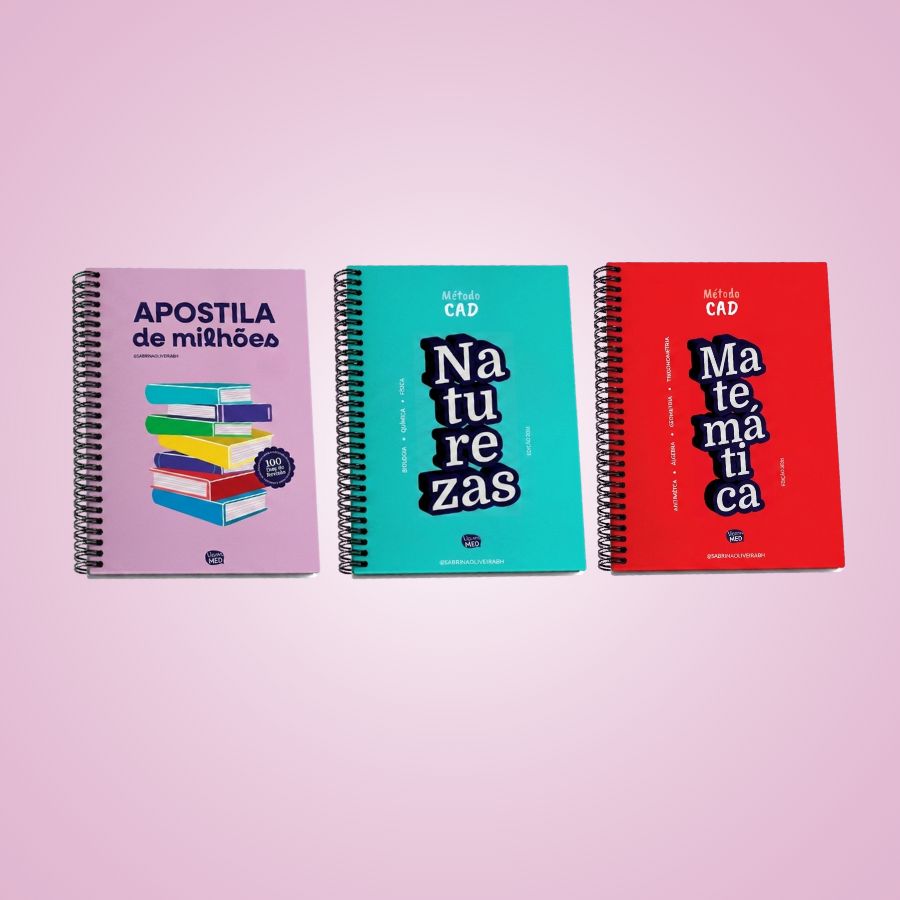 Apostila com CAD Naturezas e CAD Matemática VemMED
